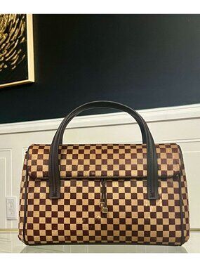 LIMITED EDITION Louis Vuitton  Damier Sauvage Lionne Pony Hair Handbag 623E191P